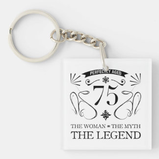 Porte-clefs 75e anniversaire pour les femmes
