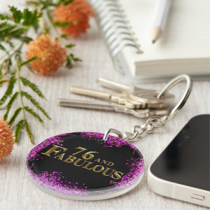 Porte-clefs 76e anniversaire