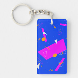 Porte-clefs 80s Neon Retro Porte - clé