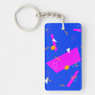 Porte-clefs 80s Neon Retro Porte - clé
