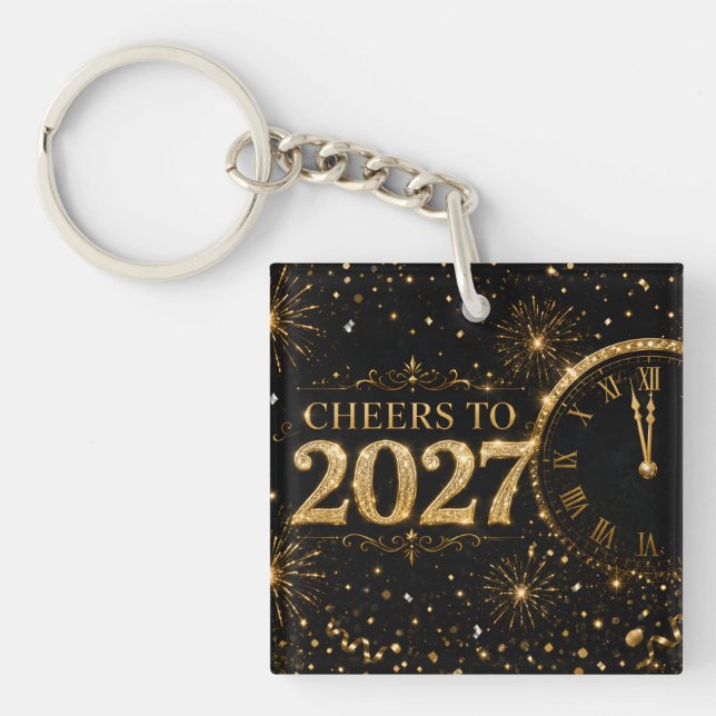 Porte-clefs À 2027, santé ! (Devant)
