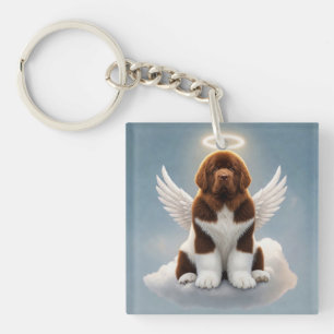 Porte-clefs À jamais dans nos cœurs (LandseerBW)