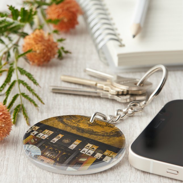 Porte-clefs À l'intérieur du temple Konchi-In, Kyoto (Devant droit)