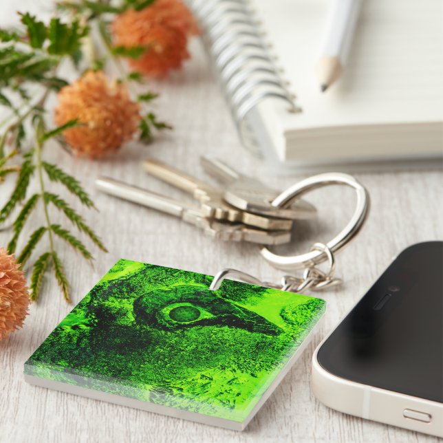 Porte-clefs à verdure (Devant Droit)