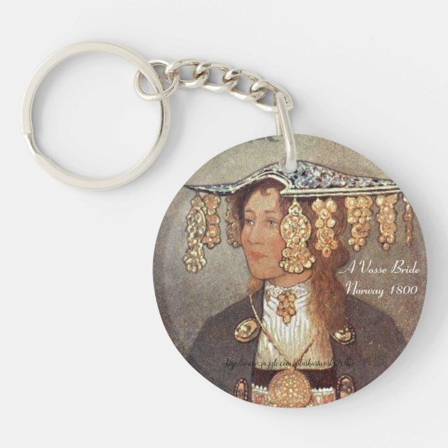 Porte-clefs "A Vosse Bride" (Devant)