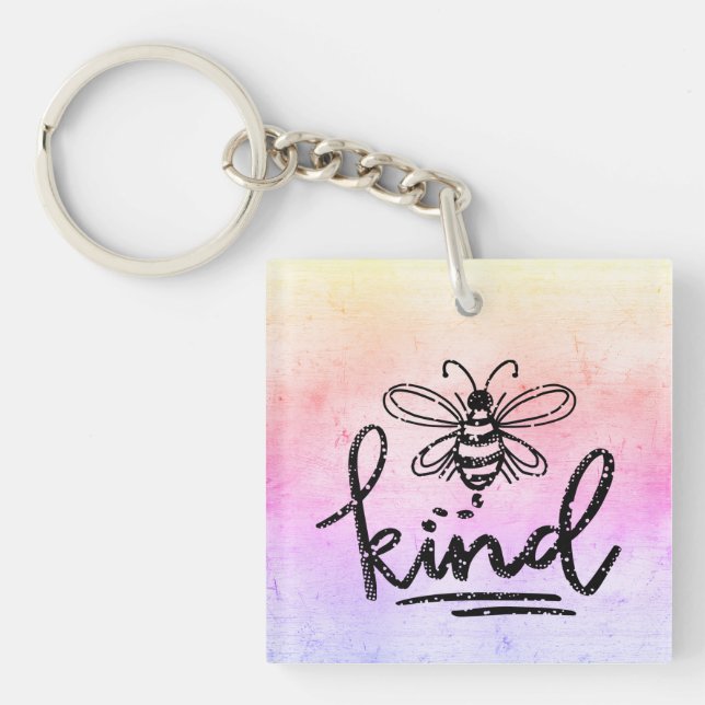 Porte-clefs Abee Genre Rainbow Ombre (Devant)