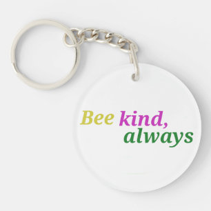Porte-clefs Abee Kind Always - Keychai Motivationnel Minimalis