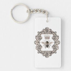 Porte-clefs Abee Queen vintage encadrée