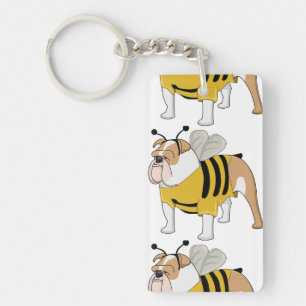 Porte-clefs Abeille taupe