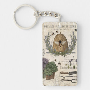 Porte-clefs Abeille Vintage française moderne
