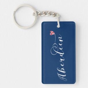 Porte-clefs Aberdeen Drapeau Coeur, Aberdonien