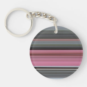 Porte-clefs Abstract #1: Rose et grey