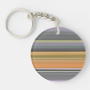 Porte-clefs Abstract #1: Yellow and grey