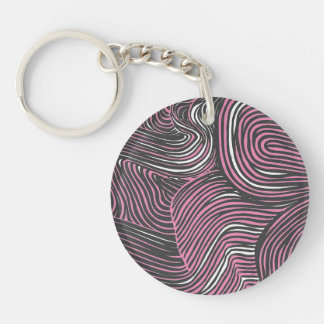 Porte-clefs Abstract acrylic keychain