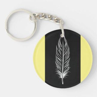 Porte-clefs Abstract acrylic keychain