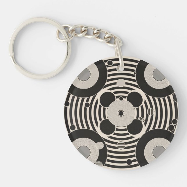 Porte-clefs Abstract acrylic keychain (Devant)
