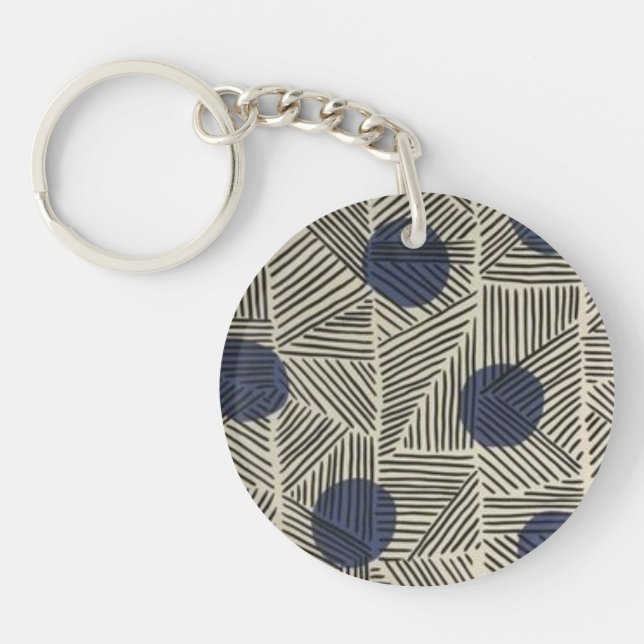 Porte-clefs Abstract acrylic keychain (Devant)