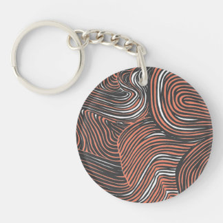 Porte-clefs Abstract acrylic keychain