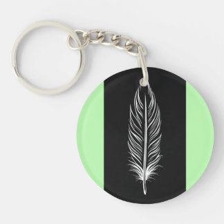 Porte-clefs Abstract acrylic keychain
