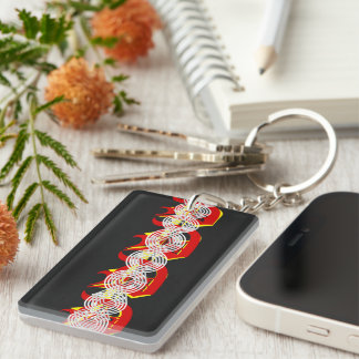 Porte-clefs Abstract Art 2