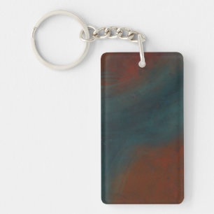 Porte-clefs Abstrait 1 : rouges et bleus