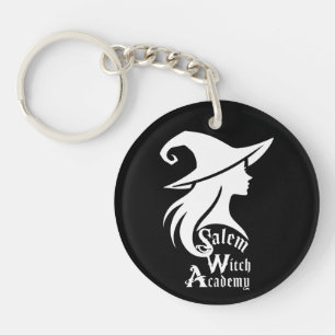 Porte-clefs Académie de sorcières de Salem Halloween Wiccan So