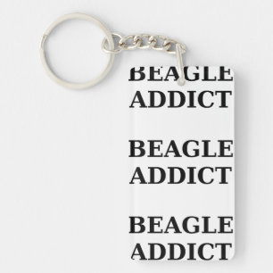 Porte-clefs accro beagle