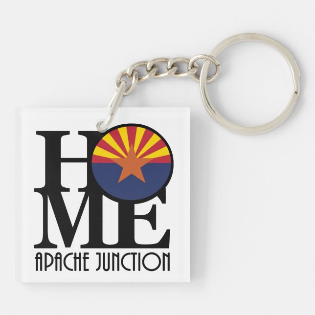 Porte-clefs ACCUEIL Apache Junction (Dos)