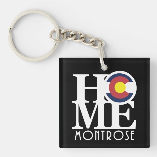 Porte-clefs ACCUEIL Montrose Colorado (Devant)