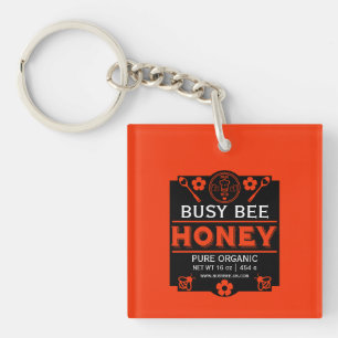 Porte-clefs Accueil Produire du miel