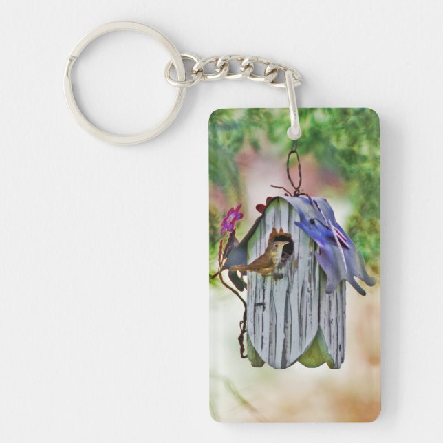 Porte-clefs Accueil Tweet Accueil (Devant)