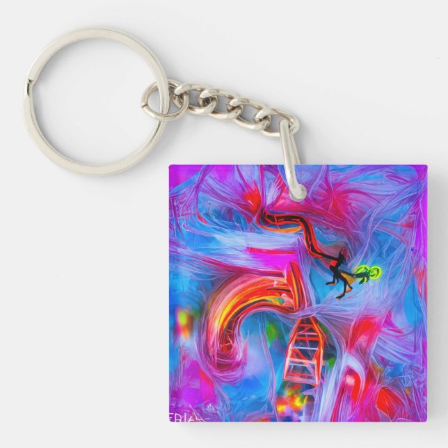 Porte-clefs Acrophobie (Devant)