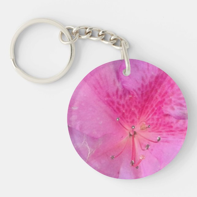 Porte-clefs Acrylique circulaire double face (Devant)