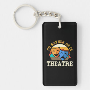 Porte-clefs Acteur Préférerait Être Dans Le Théâtre