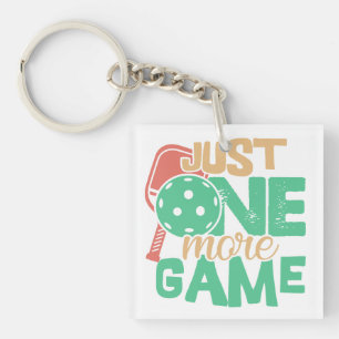 Porte-clefs Addiction Au Pickleball : Juste Un De Plus Jeu Chu