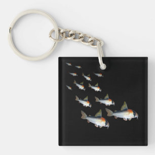 Porte-clefs Adolfoi Corydoras Catfish Aquarium Fish Tank Art