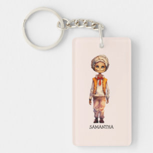 Porte-clefs Adorable Kid Zombie - Jolie Halloween