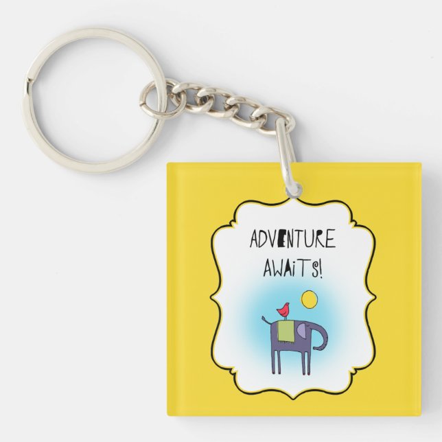 Porte-clefs Adventure Attend Whimsical (Devant)