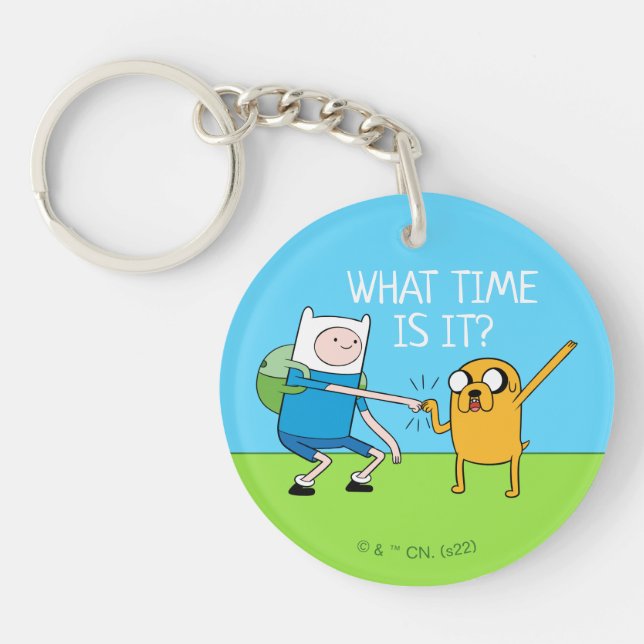 Porte-clefs Adventure | Finn & Jake Fist Bump (Devant)
