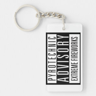 Porte-clefs Advisory pyrotechnique