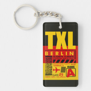 Porte-clefs Aéroport de Berlin Tegel TXL