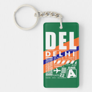 Porte-clefs Aéroport de Delhi