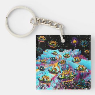 Porte-clefs Aéroport de Galaxia Veeslia