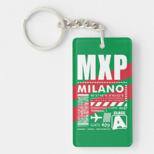Porte-clefs Aéroport de Milan MXP