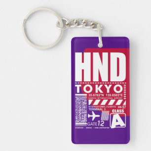 Porte-clefs Aéroport de Tokyo HND