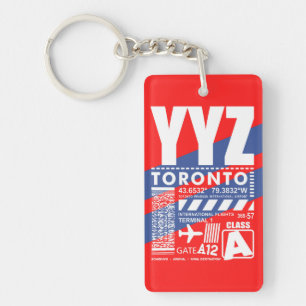 Porte-clefs Aéroport de Toronto YYZ