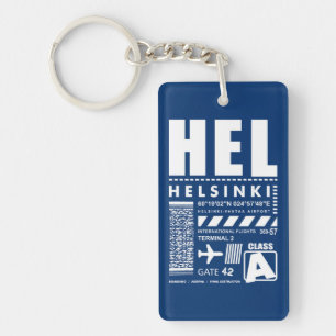 Porte-clefs Aéroport HEL Helsinki
