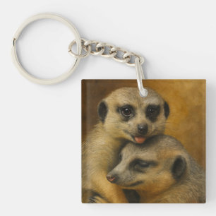 Porte-clefs Affection de Meerkat