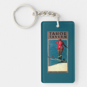 Porte-clefs Affiche de promo de taverne de Tahoe