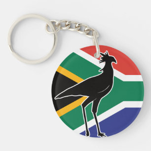 Porte-clefs Afrique du Sud Secrétaire oiseau